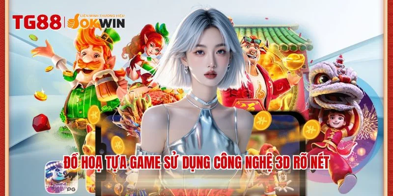 Đồ hoạ tựa game sử dụng công nghệ 3D rõ nét