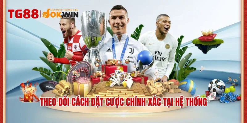 Theo dõi cách đặt cược chính xác tại hệ thống